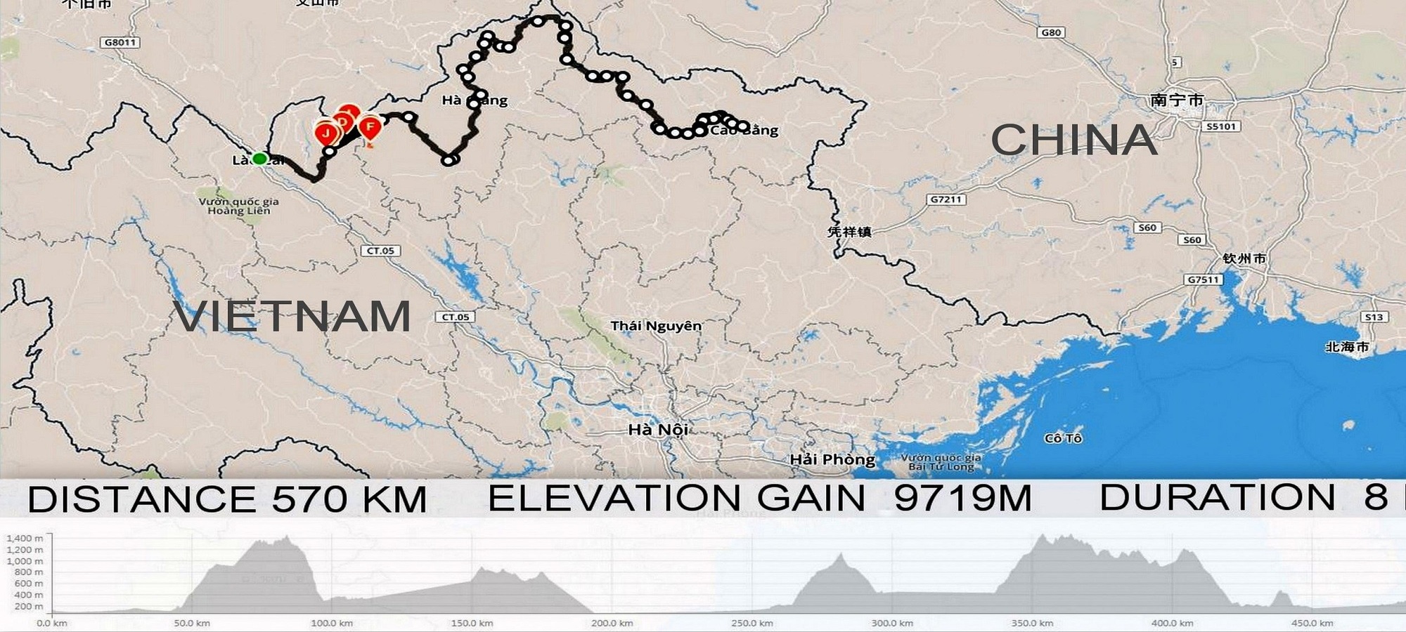 Photos from our Vietnam N.E Cycling Holiday